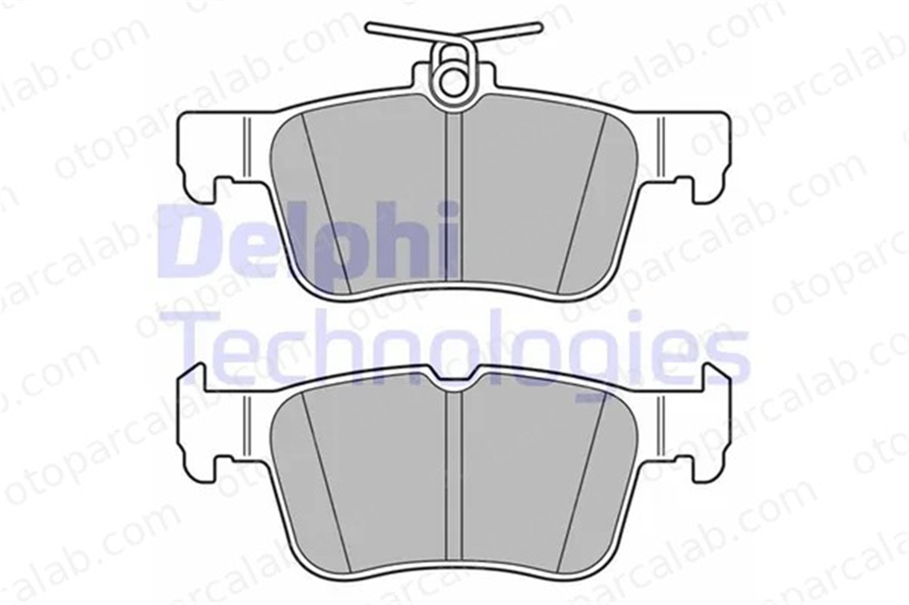 DELPHI LP3590 Fren Disk Balata Arka FORD MONDEO V Turnier MONDEO V Hatchback LX612M007BEA MEDG9J2M007HA