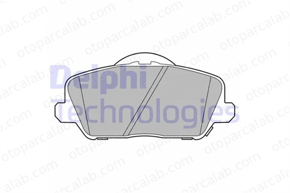 DELPHI LP3591 Fren Disk Balata Ön HYUNDAI i30 Coupe KIA CEE'D 58101A6A70 S58101A6A70