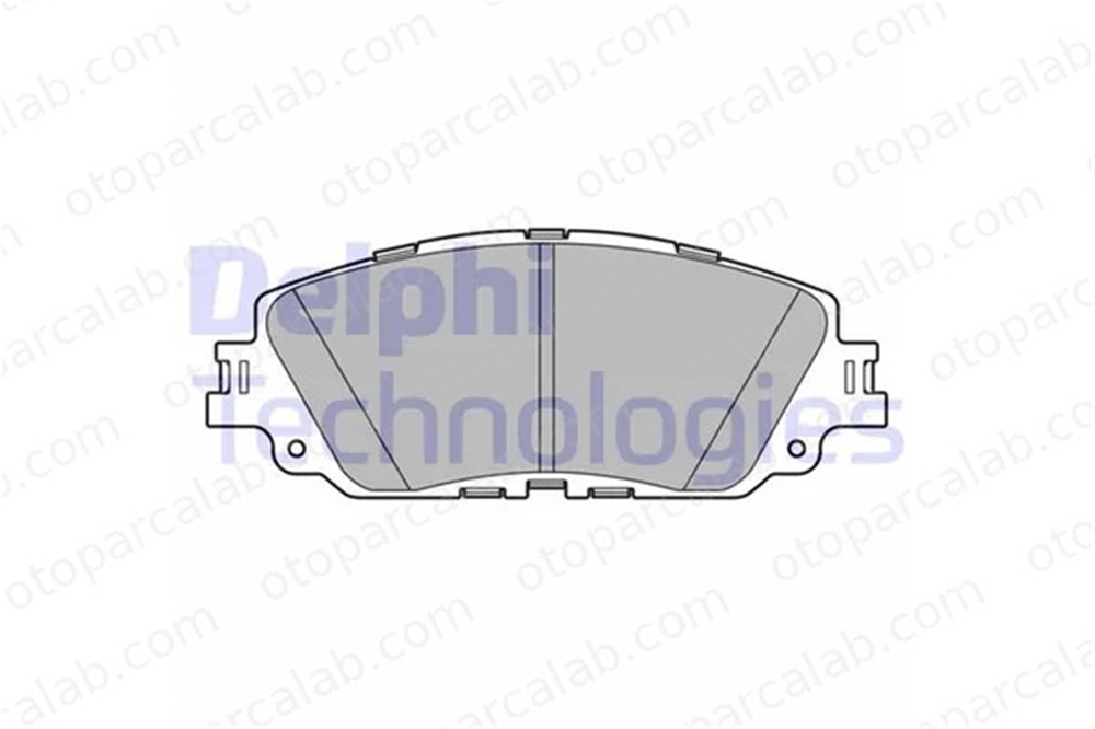 DELPHI LP3596 Fren Disk Balata Ön TOYOTA RAV 4 V CAMRY 446533480 04465-33480