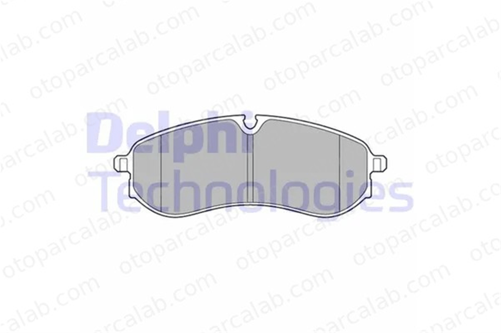 DELPHI LP3641 Fren Disk Balata Ön VW CRAFTER Panelvan/Van CRAFTER Platform şasi 2N0698451A 65508206007