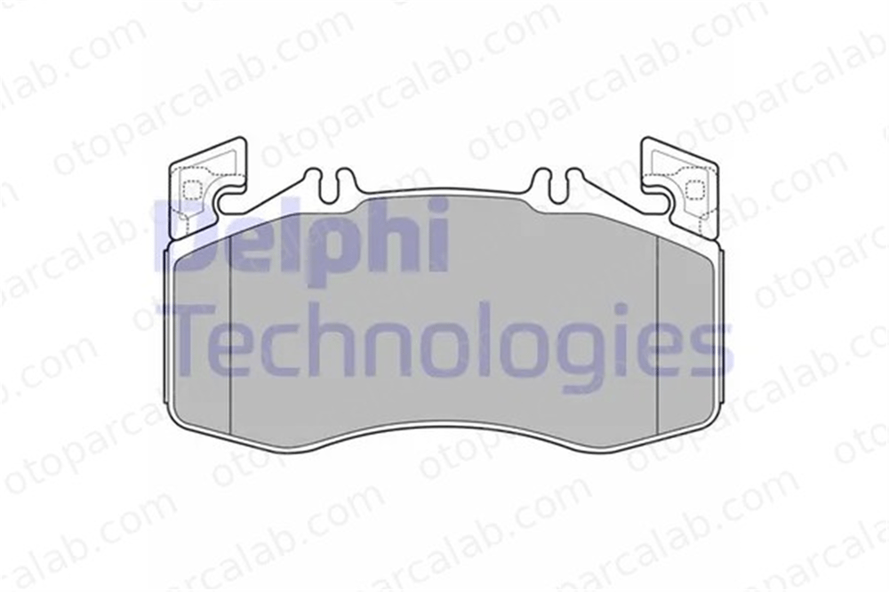DELPHI LP3654 Fren Disk Balata Ön MERCEDES-BENZ A-SERISI CLA 4202203 0004202203