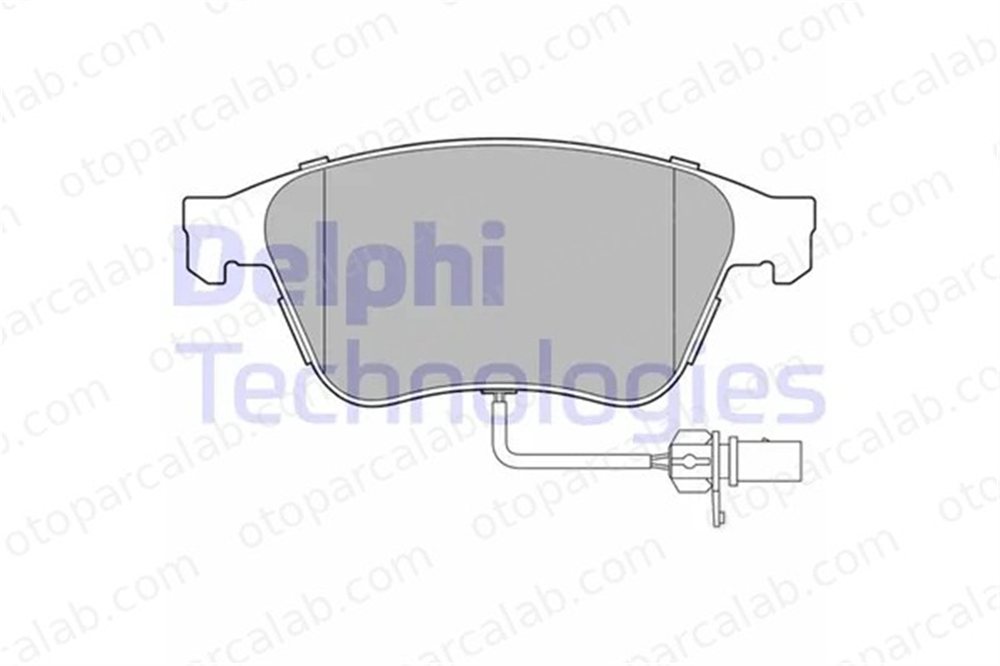 DELPHI LP3667 Fren Disk Balata Ön BENTLEY CONTINENTAL Coupe CONTINENTAL Cabrio 3W0698151AA 3W0698151P