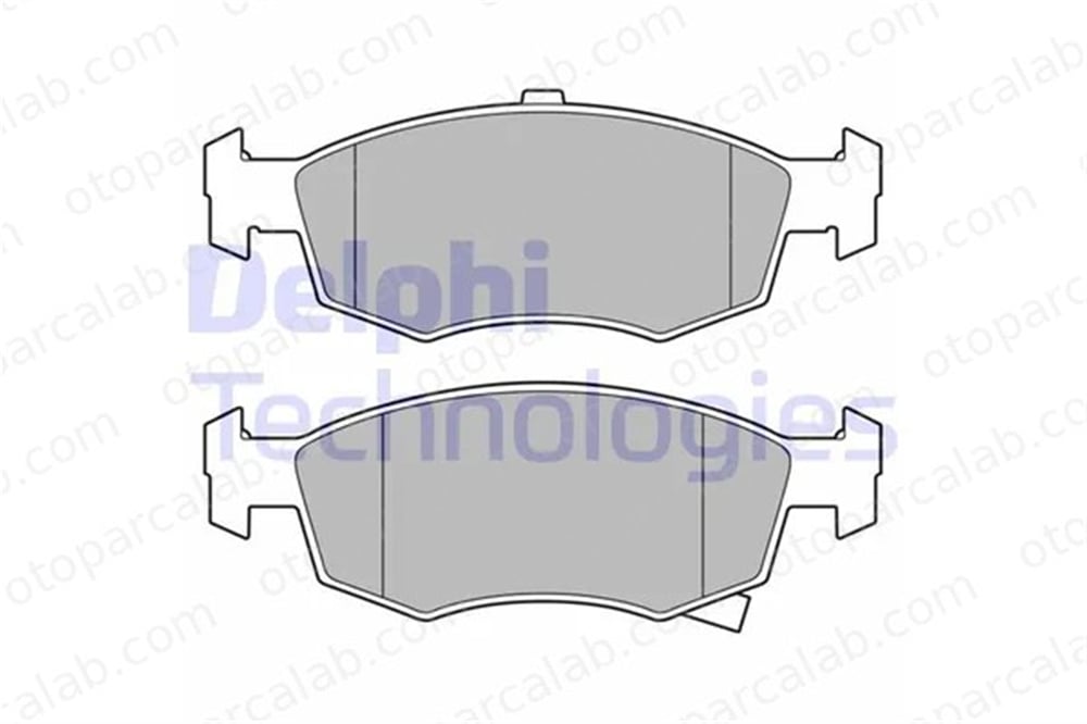 DELPHI LP3668 Fren Disk Balata Ön FIAT 500 500 C 77368668 77368831