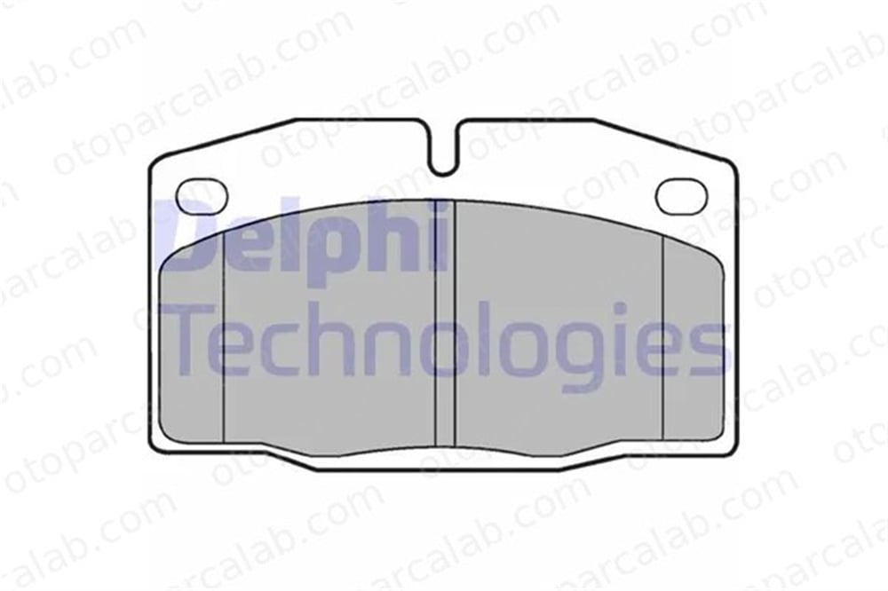 DELPHI LP415 Fren Disk Balata Ön OPEL KADETT E Hatchback KADETT E 1605870 1605788