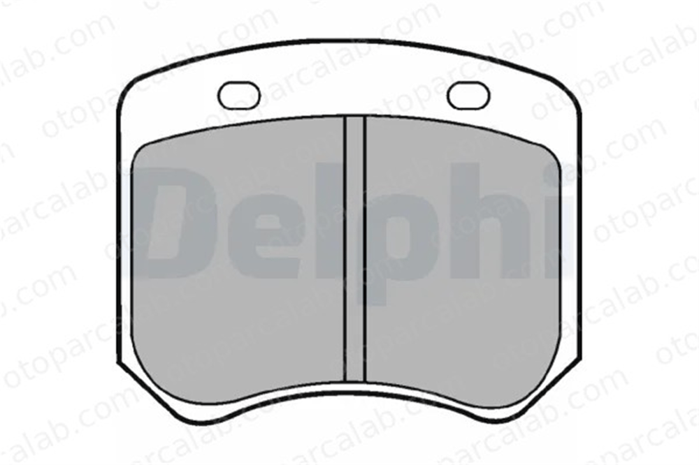 DELPHI LP44 Fren Disk Balata Ön AUSTIN MINI II GBP103 655975061