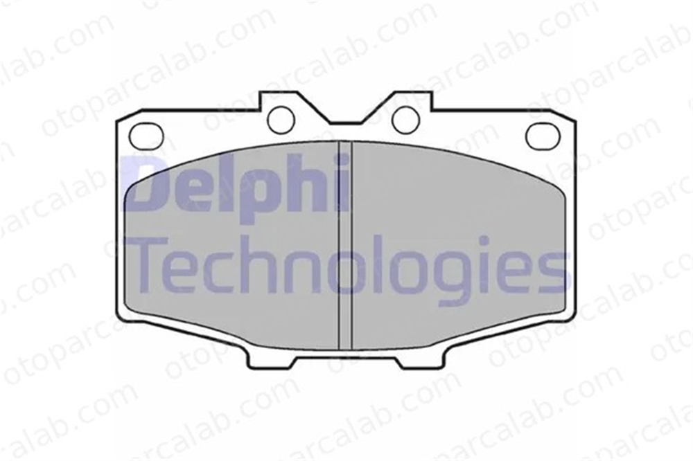 DELPHI LP448 Fren Disk Balata Ön TOYOTA LAND CRUISER HILUX IV Pick-up 446560040 0446560040