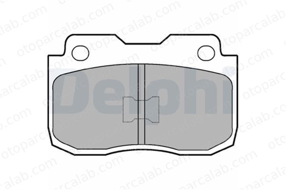 DELPHI LP463 Fren Disk Balata Ön FIAT FIORINO 127 1177227 4382263