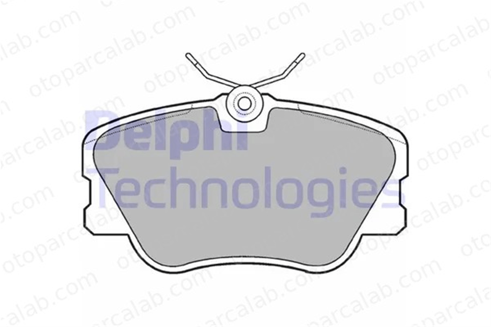 DELPHI LP499 Fren Disk Balata Ön MERCEDES-BENZ 124 Sedan 124 T-Model 1429920 000 142 9920