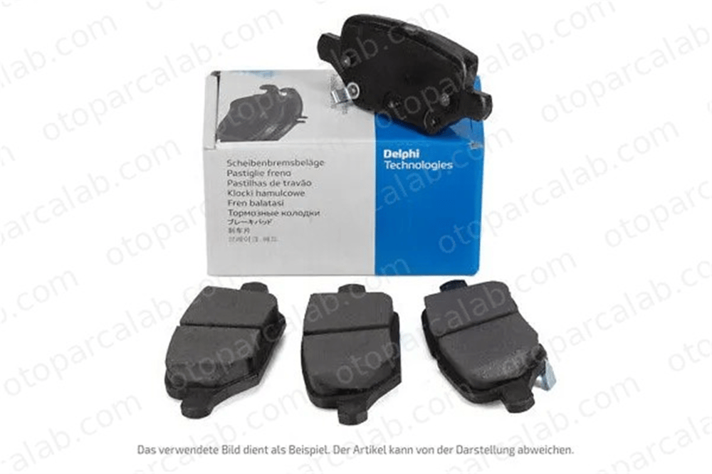 DELPHI LP5033EV Fren Disk Balata Ön TESLA MODEL 3 MODEL Y 800824000A 800824000B