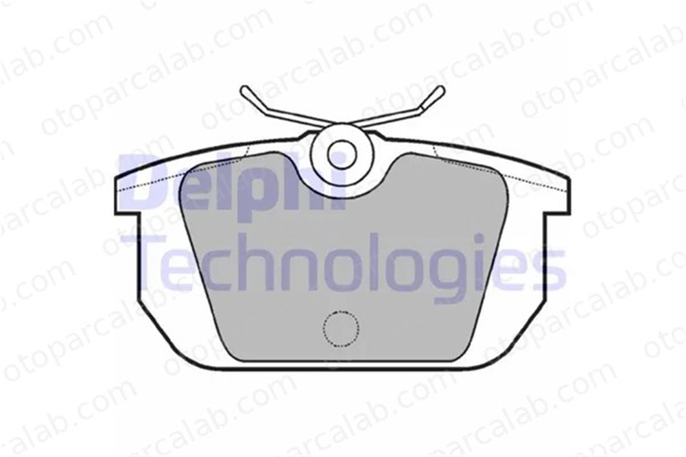 DELPHI LP522 Fren Disk Balata Arka ALFA ROMEO 33 33 Sportwagon 9946861 60765020