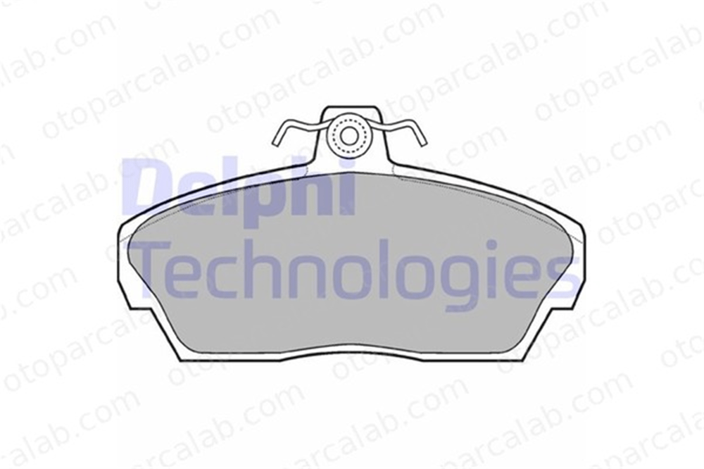 DELPHI LP911 Fren Disk Balata Ön ROVER 200 II Hatchback 400 II 45022S6DE51 45022S6DE01