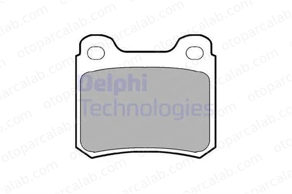 DELPHI LP915 Fren Disk Balata Arka MERCEDES-BENZ 124 Sedan C-SERISI 4209820 0004209820