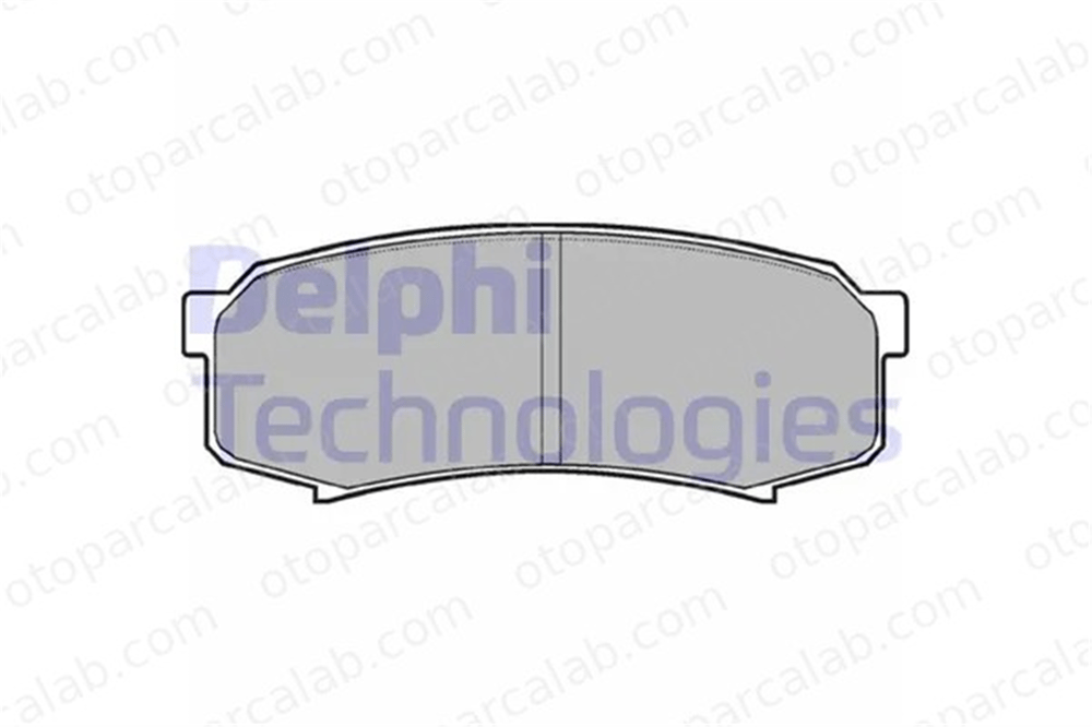 DELPHI LP963 Fren Disk Balata Arka TOYOTA LAND CRUISER PRADO LAND CRUISER 446660010 04466-60010