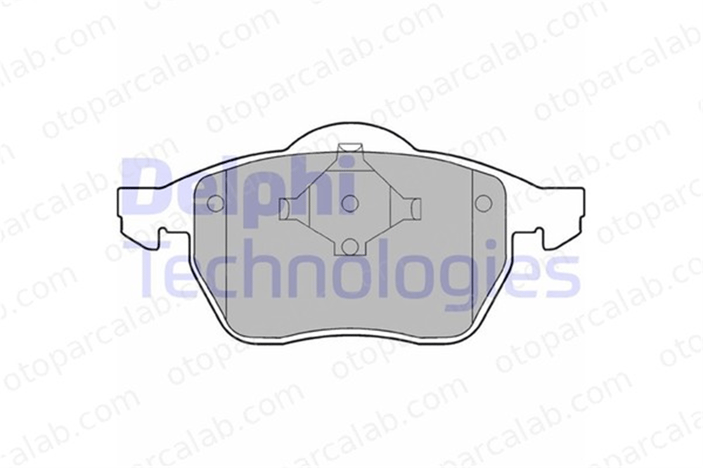 DELPHI LP978 Fren Disk Balata Ön AUDI A6 C4 A6 C4 Avant 8D0698151A 1001095