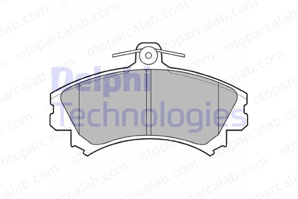 DELPHI LP993 Fren Disk Balata Ön MITSUBISHI CARISMA SPACE STAR MPV MR049241 MR249241