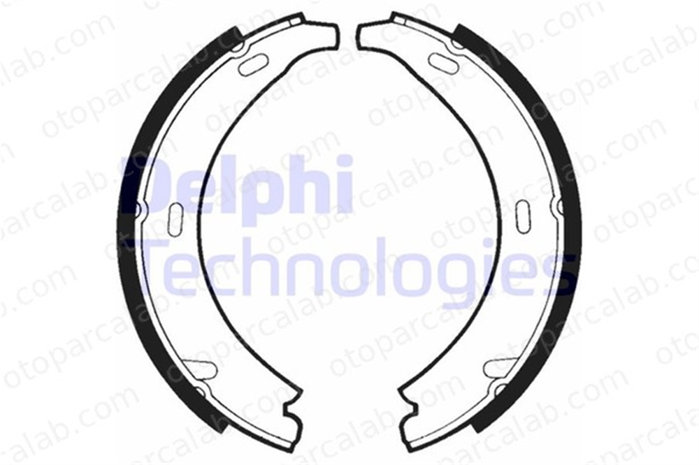 DELPHI LS1371 Fren Pabuçlu Balata Arka MERCEDES-BENZ 124 Sedan E-SERISI 98635209501 1244200520