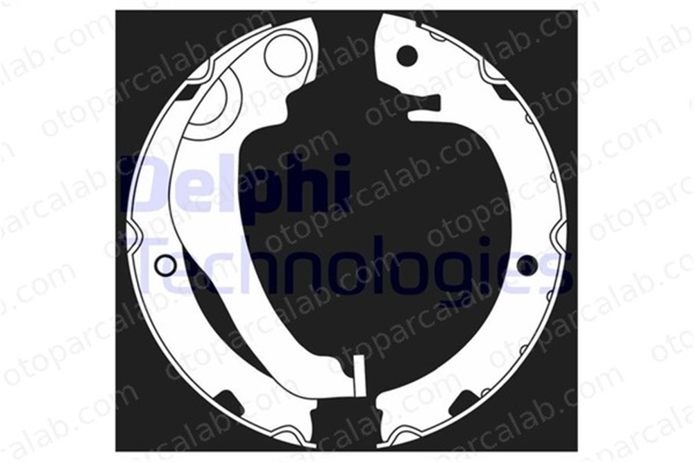 DELPHI LS2020 Fren Pabuçlu Balata Arka TOYOTA COROLLA Verso 44950F010 04495-0F010