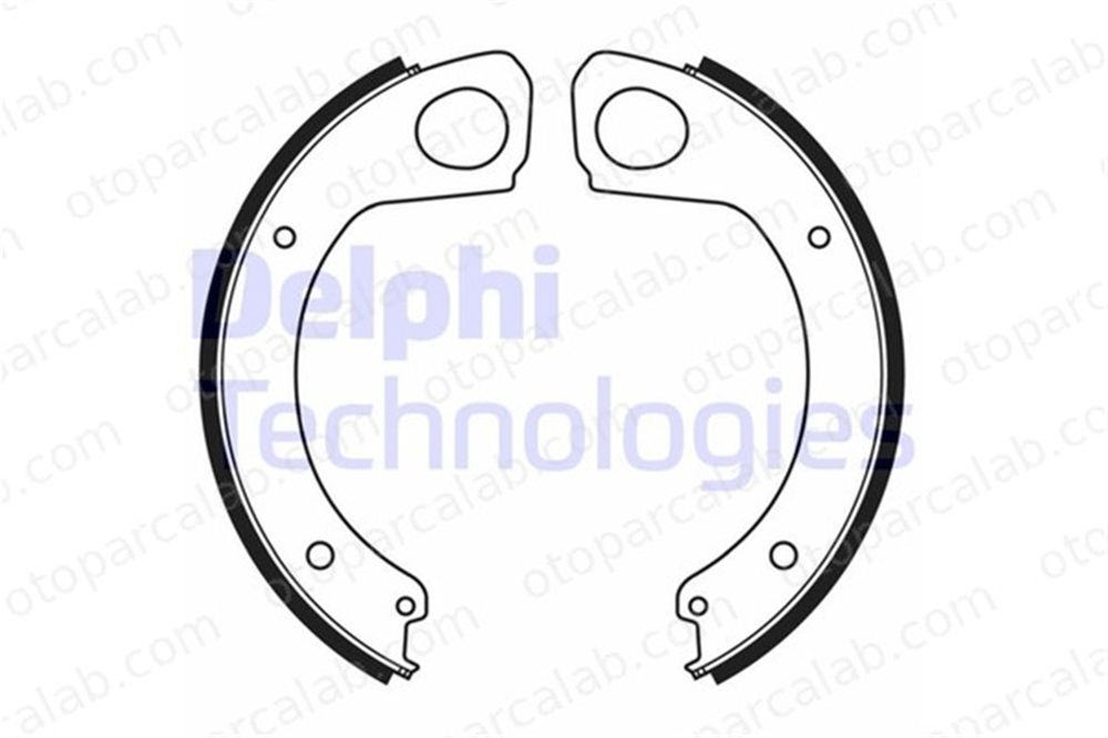 DELPHI LS2174 El Fren Balatası FUSO (MITSUBISHI) CANTER 897042934154 897042934151