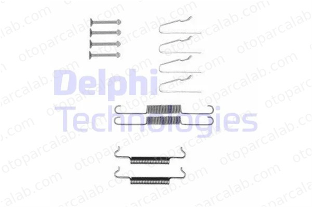 DELPHI LY1393 Fren Pabuçlu Balata Aksesuar Seti Arka JEEP GRAND CHEROKEE II FORD RANGER 5011988AA 05011988AA