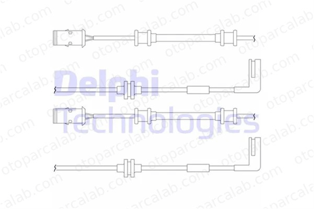 DELPHI LZ0148 Balata İkaz Kablosu Ön OPEL VECTRA B Station wagon VECTRA B 6238389 90497052