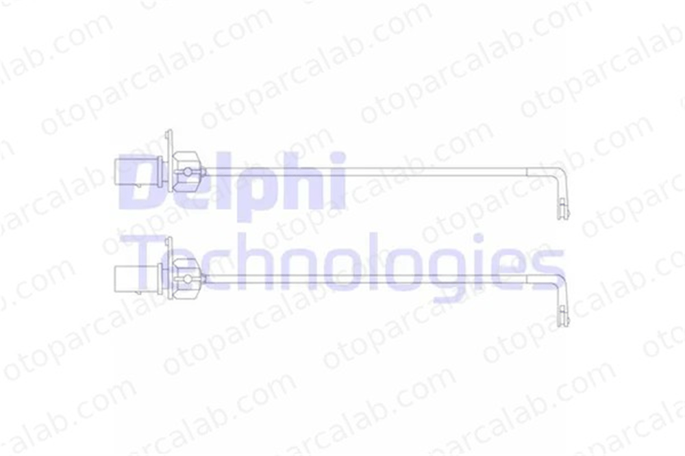 DELPHI LZ0250 Balata İkaz Kablosu Ön AUDI A6 C7 A6 C7 Avant 4G0615121 PAB615121