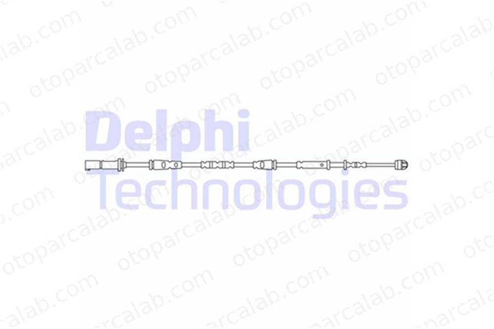 DELPHI LZ0274 Balata İkaz Kablosu Arka MINI MINI BMW X2 LZ0274 34356799736