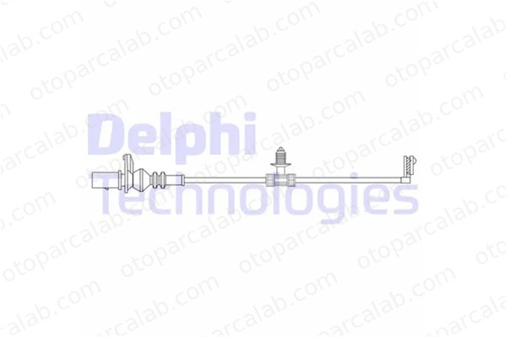 DELPHI LZ0307 Balata İkaz Kablosu Arka AUDI A5 Sportback A4 B9 Avant 4M0615121P
