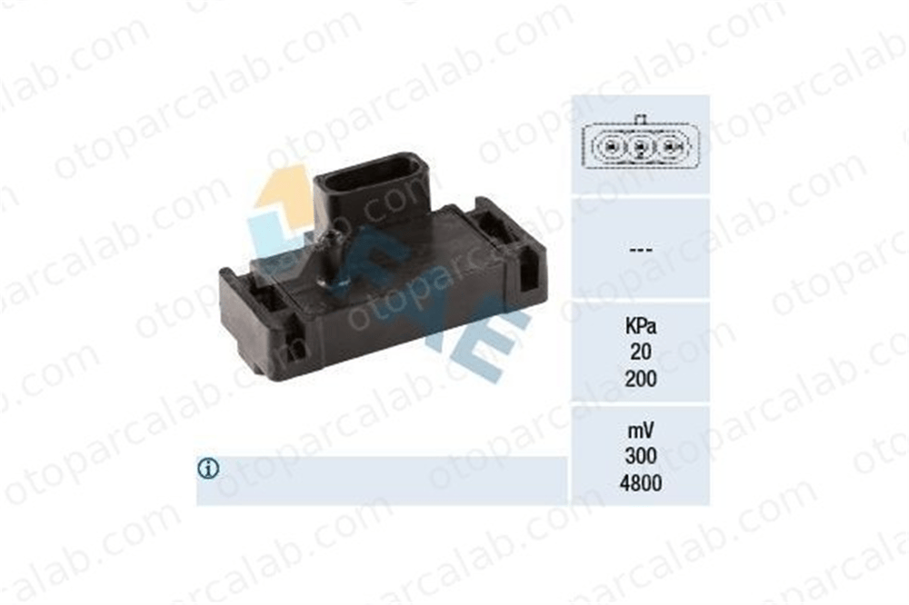 DELPHI PS10082-11B1 MAP Sensörü VOLVO 740 740 Kombi 12247571 12569241