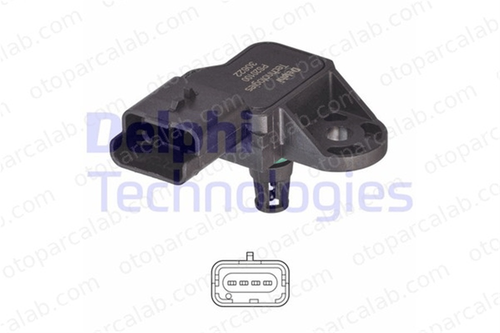DELPHI PS20100-12B1 MAP Sensörü PEUGEOT 308 SW I 1920LW V753981180