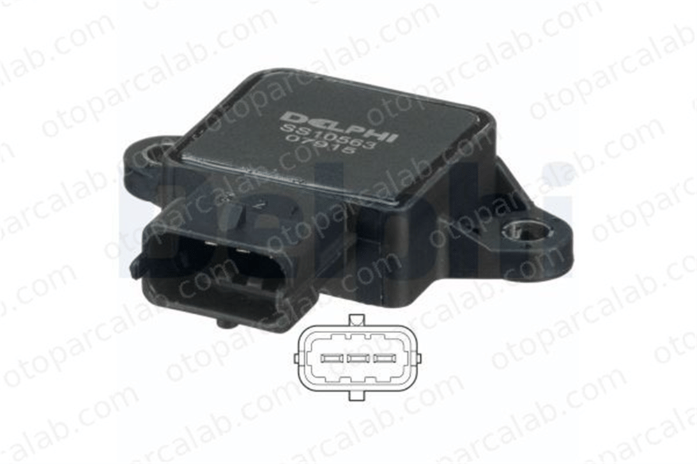 DELPHI SS1056312B1 Gaz Kelebeği Sensörü SAAB 9000 9000 Hatchback 226201F700 9181538
