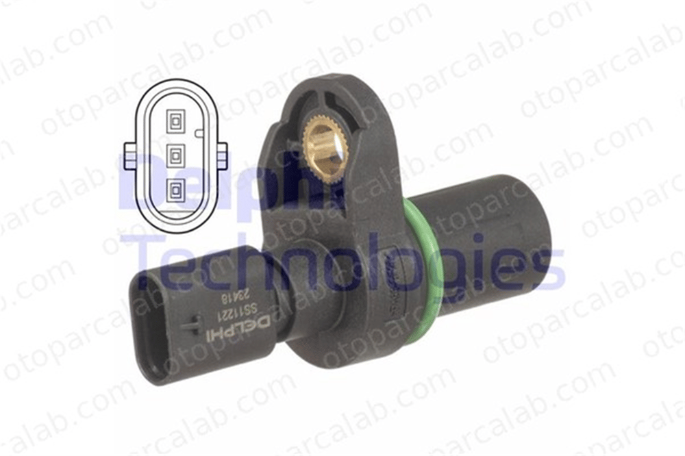 DELPHI SS11221 Eksantrik Devir Sensörü BMW 1 3 Touring 13627803093