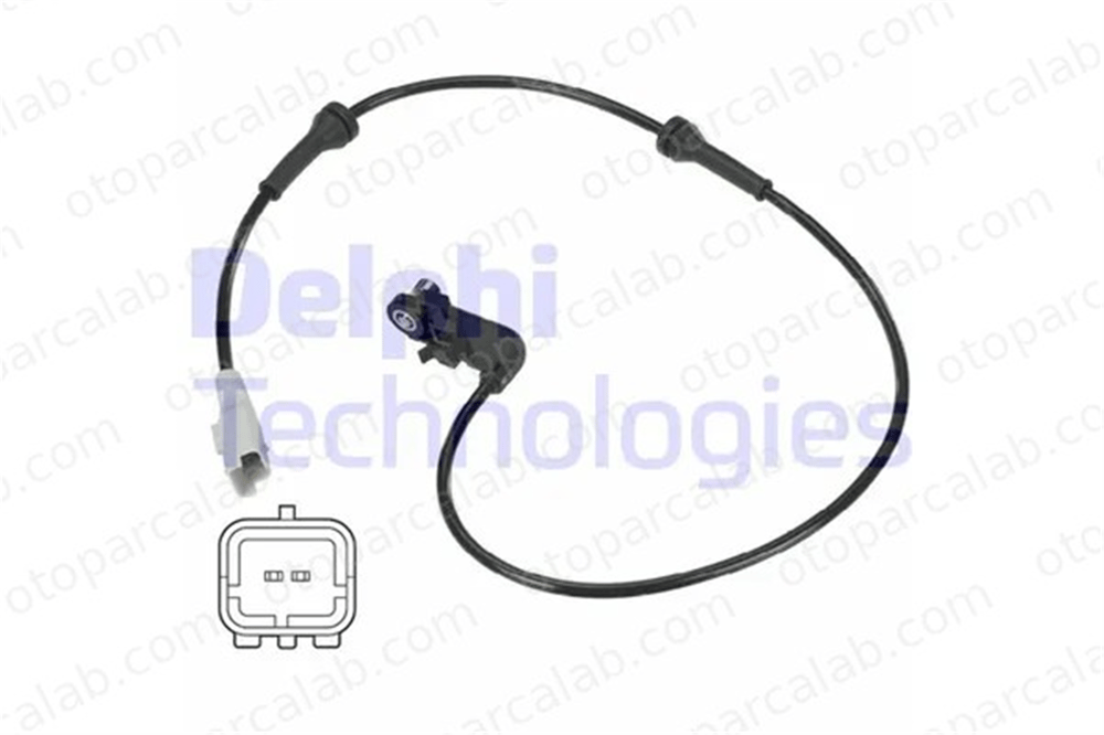 DELPHI SS20345 Abs Sensörü Arka Sağ veya Sol PEUGEOT 307 Break 307 4545C3 96526969