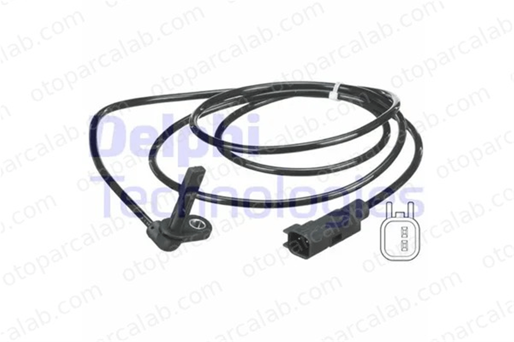 DELPHI SS20356 Abs Sensörü Arka Sağ veya Sol OPEL INSIGNIA A INSIGNIA A Sports Tourer 1247798 1247850