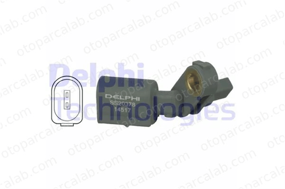 DELPHI SS20378 Abs Sensörü Ön Sol AUDI A2 VW LUPO I 6E0927803B 6E0927803A