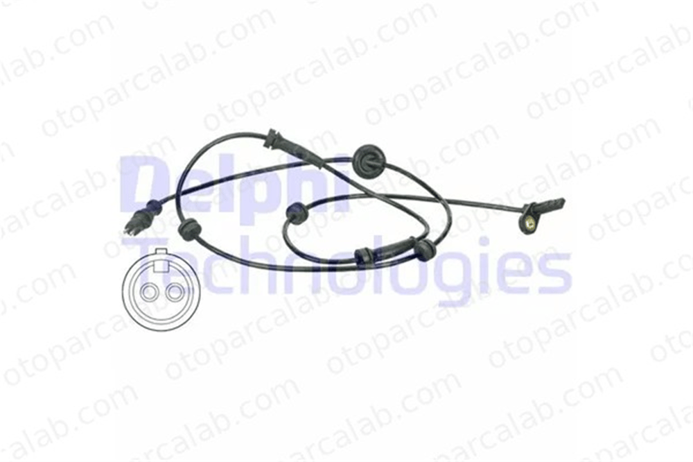 DELPHI SS20482 Abs Sensörü Ön Sol FIAT DOBLO Kasa/büyük limuzin DOBLO MPV 46740217 46811205