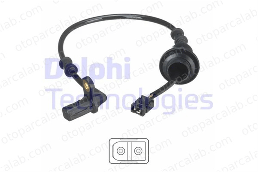 DELPHI SS20486 Abs Sensörü Arka Sağ veya Sol MERCEDES-BENZ SLK 1705401317 A1705401317