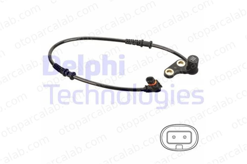 DELPHI SS20492 Abs Sensörü Ön Sağ veya Sol MERCEDES-BENZ C-SERISI C-SERISI T-Model 2025402317 A2025402317