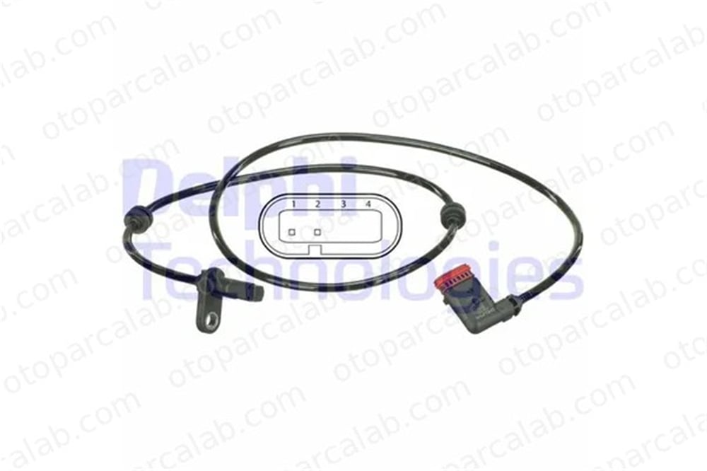 DELPHI SS20501 Abs Sensörü Arka Sağ veya Sol MERCEDES-BENZ E-SERISI Coupe E-SERISI Cabrio A2075400317 2075400317