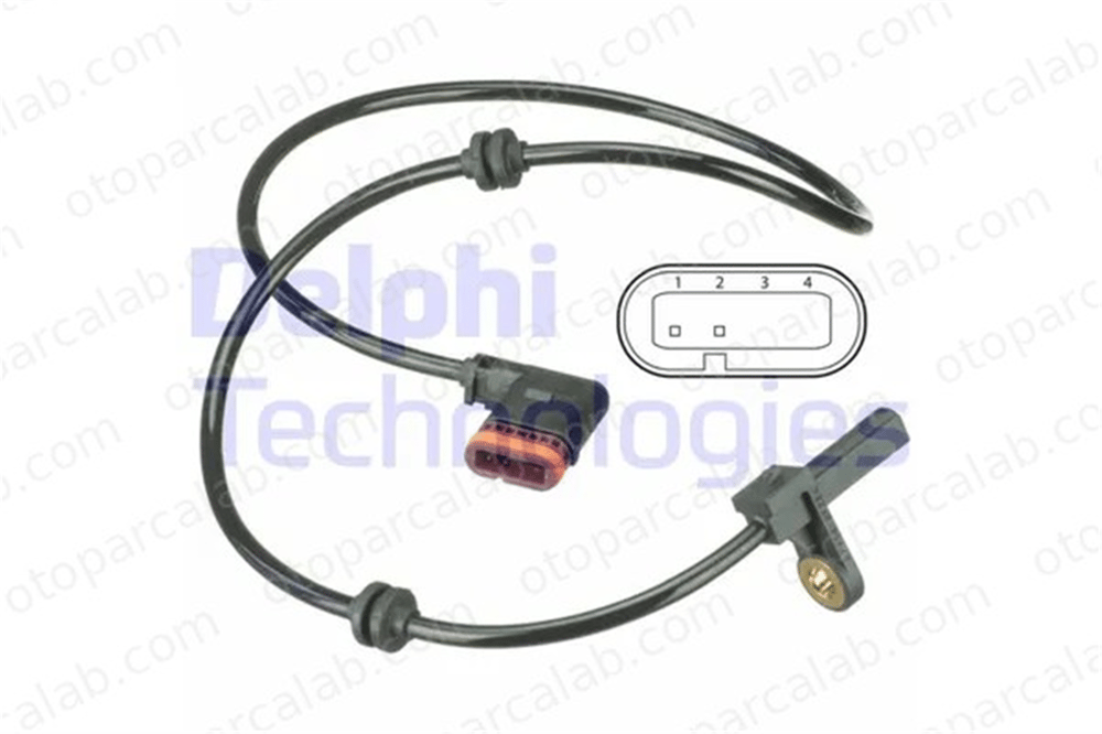 DELPHI SS20541 Abs Sensörü Arka Sağ veya Sol MERCEDES-BENZ S-SERISI S-SERISI Coupe A2215400117 2215400117