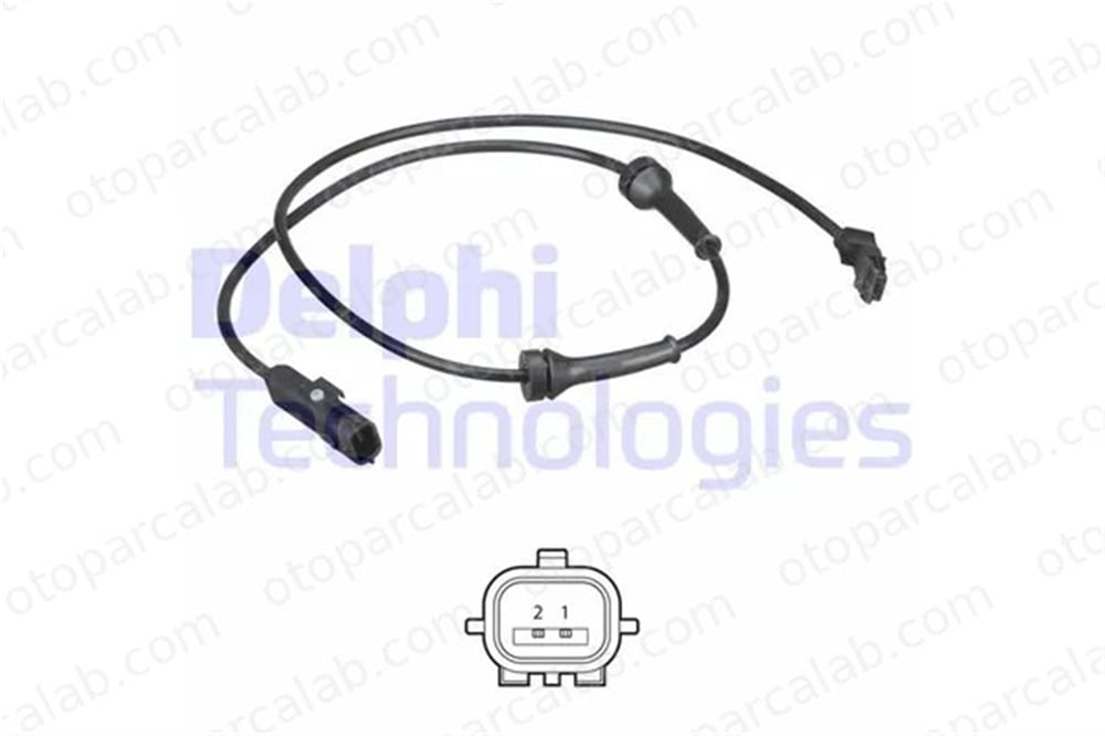 DELPHI SS20573 Abs Sensörü Arka Sağ veya Sol RENAULT MEGANE II MEGANE II Station wagon 8200416683