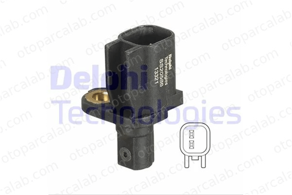 DELPHI SS20586 Abs Sensörü Arka Sağ veya Sol FORD FOCUS III FOCUS III Turnier 1501675 1695086