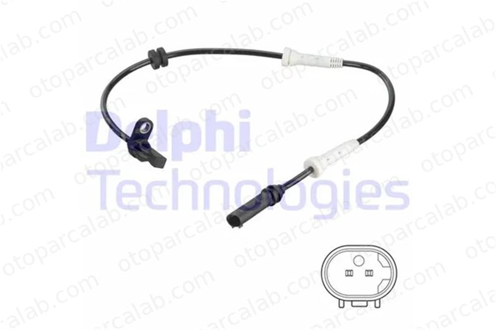 DELPHI SS20755 Abs Sensörü Ön Sağ veya Sol BMW 1 3 34526791224 34526869320