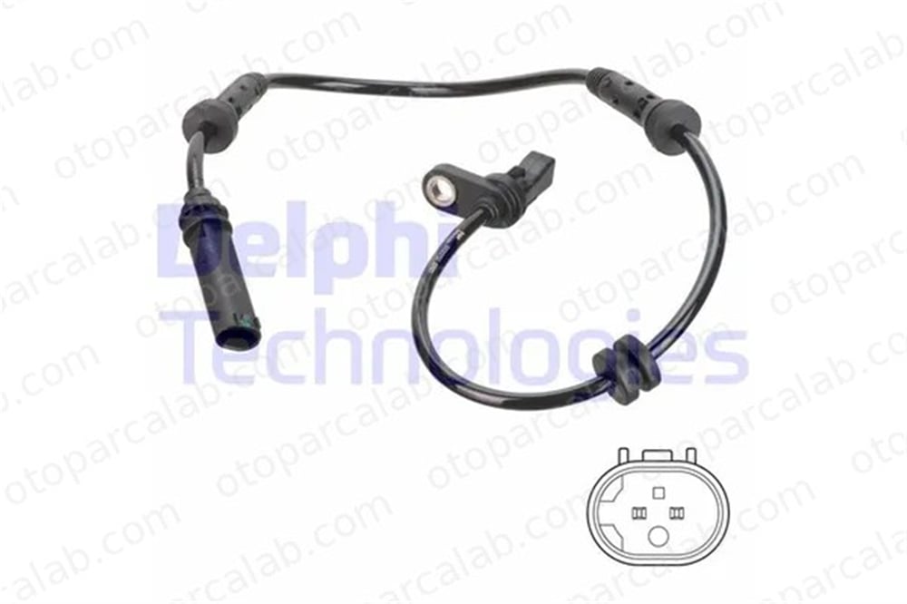 DELPHI SS20757 Abs Sensörü Ön Sağ veya Sol BMW 1 3 34526791223 34526884422