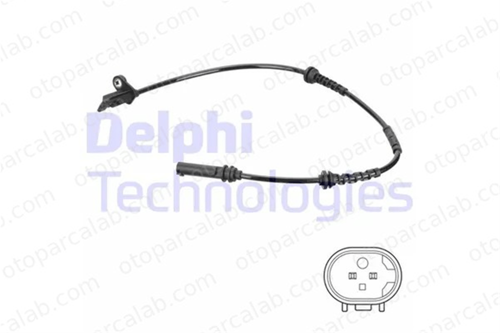 DELPHI SS20762 Abs Sensörü Arka Sağ veya Sol MINI MINI BMW X1 34526850764 34526858467