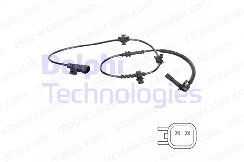 DELPHI SS20773 Abs Sensörü Ön Sağ veya Sol OPEL ASTRA K ASTRA K Sports Tourer 42703444 13379170