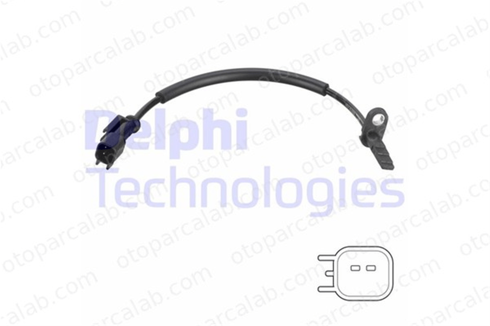 DELPHI SS20779 Abs Sensörü Ön Sağ veya Sol FORD TRANSIT V363 Panelvan/Van TRANSIT V363 Platform şasi 1763975 BK212B372AC
