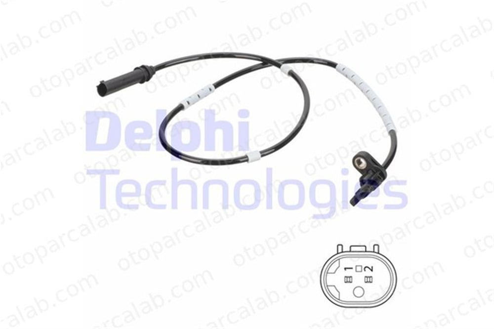 DELPHI SS20784 Abs Sensörü Arka Sağ veya Sol BMW 3 3 Gran Turismo 34526791226 34526869322