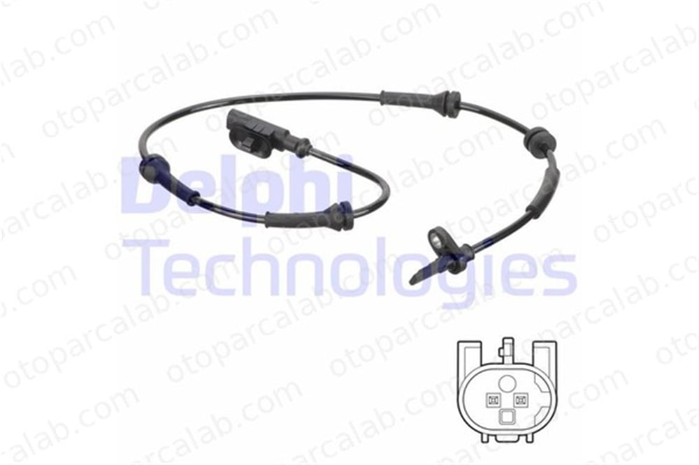 DELPHI SS20831 Abs Sensörü Arka Sağ FIAT PANDA PANDA VAN 51890528