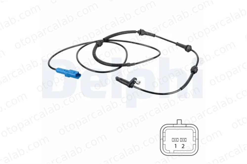 DELPHI SS20832 Abs Sensörü Arka Sağ veya Sol CITROËN C5 III Break C5 III 4545J0 9665631780