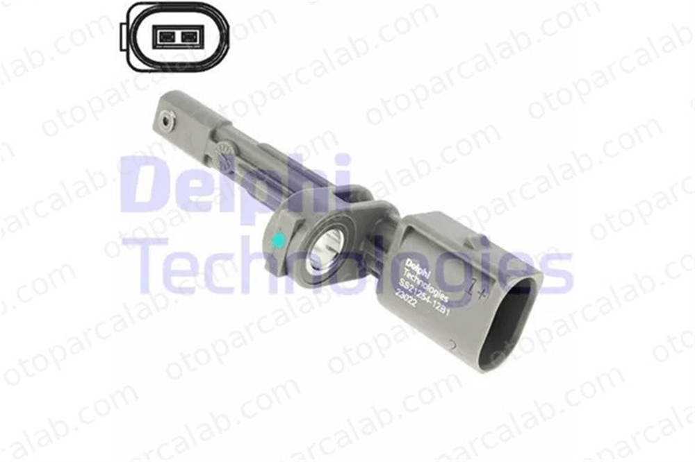 DELPHI SS21254-12B1 Abs Sensörü Arka Sağ veya Sol SKODA OCTAVIA III Combi OCTAVIA III WHT007147A WHT007147B